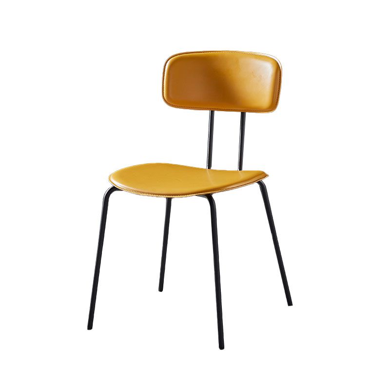 Design industriale Apri sedie da sala da pranzo sedie da pranzo senza braccio per cucina
