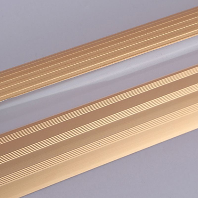 Postmodern Style Strip Shape Wall Lighting Metal 1 Light Wall Sconces for Shower Room