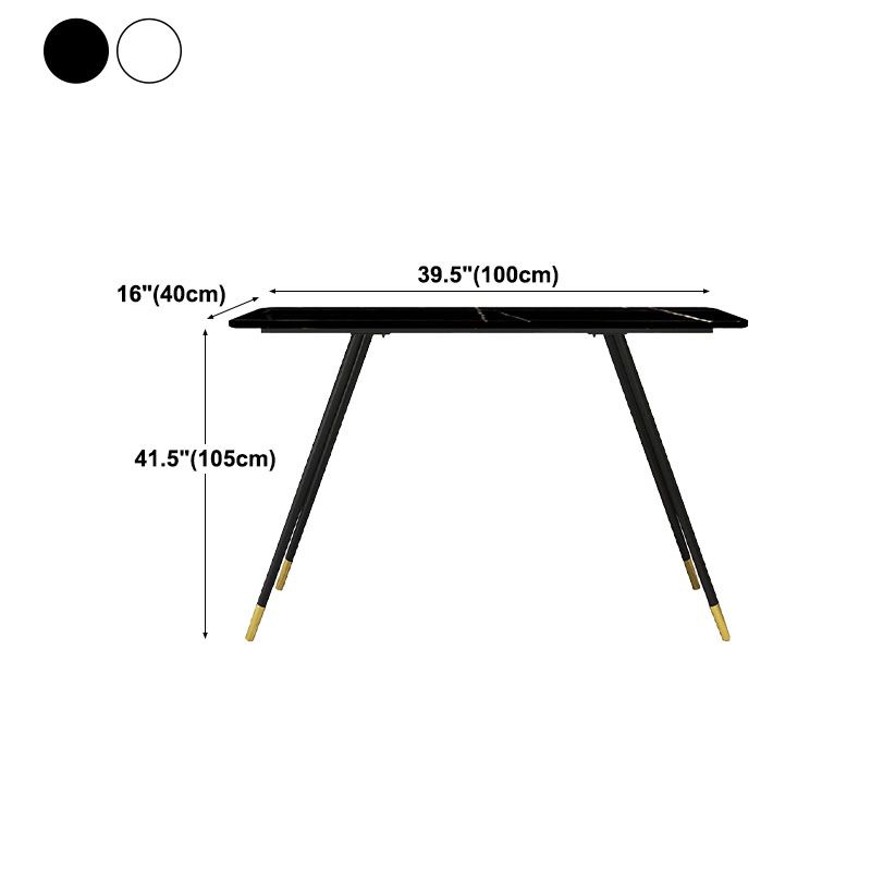 Table de bar en métal noir de style industrie