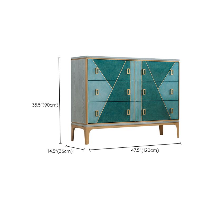 Classic Glam Storage Chest Solid Wood Storage Chest Dresser with 3/6/7 Drawers