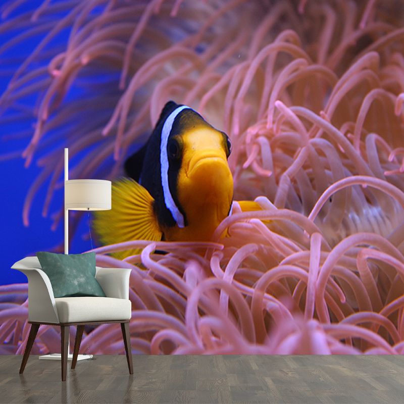 Photography Stain Resistant Mural Wallpaper Underwater World Living Room Wall Mural