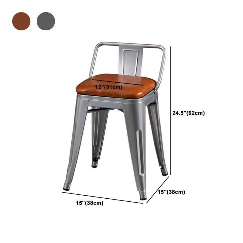 Industrial Dining Set 1/2/3/5 Pcs Kitchen Table and Chairs with Metal Frame