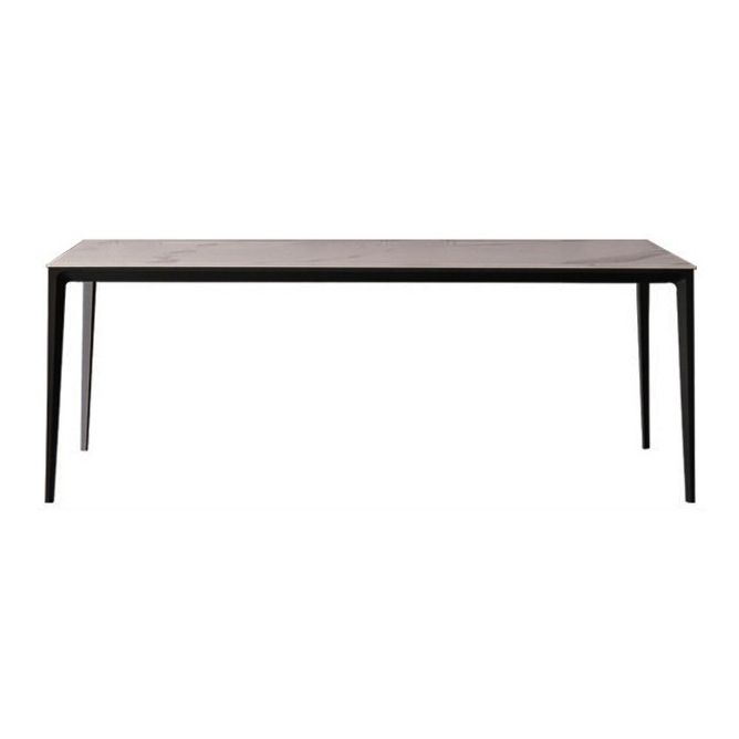 Simplicité Table de la salle à manger rectangle