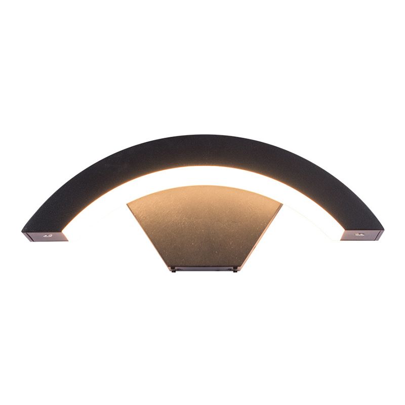 Curve Wall Light Sponce Modern Minimalist Style Fonces de aluminio