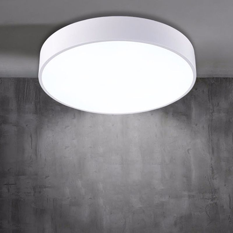 Ronde inbouwverlichtingsarmaturen Moderne acryl 1-lichts plafondlamp