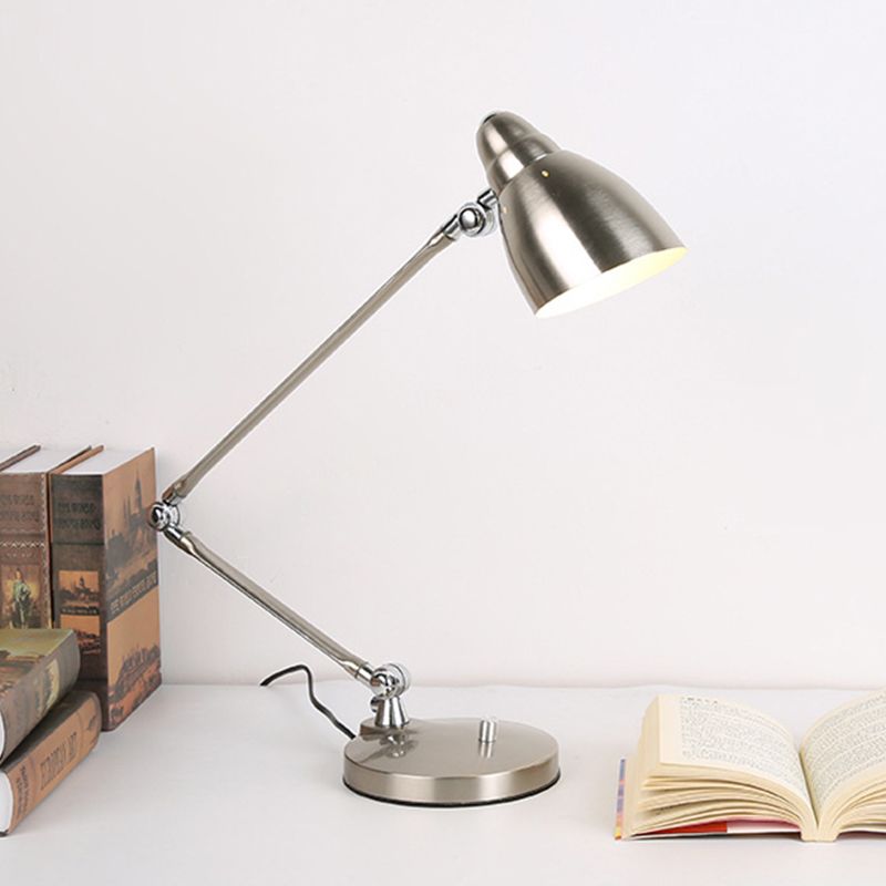 Postmoderne decoratieve bureaulamp Modern stalen tafellicht voor kantoorbed