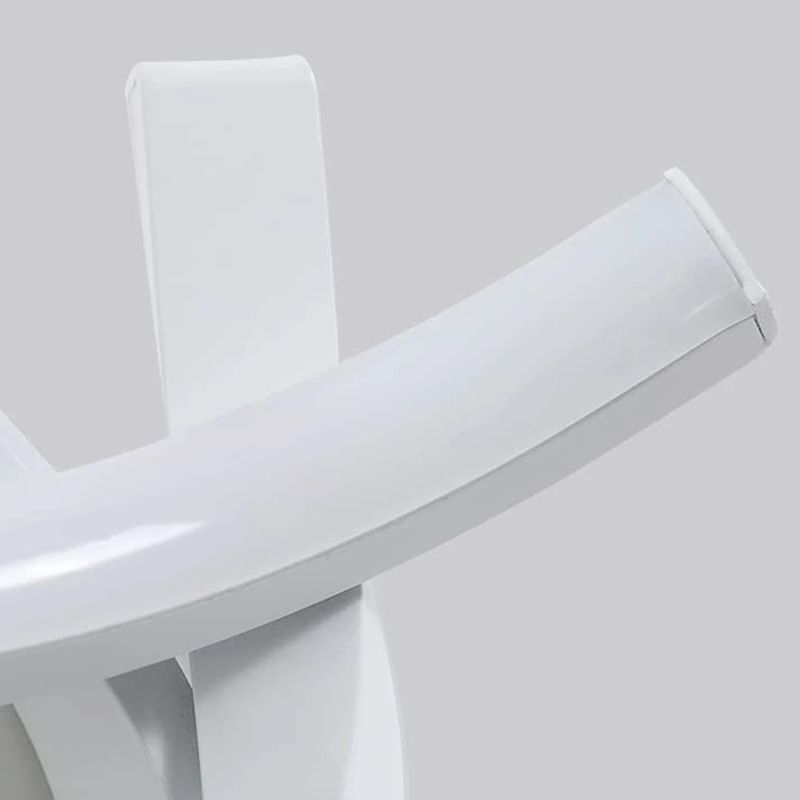 Modern Black / White Bathroom Vanity Light LED Metal Bath Bar