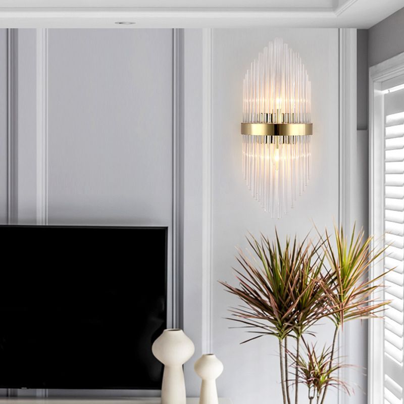 Luz de pared contemporánea Luz de apliques de pared creativa para sala de estar