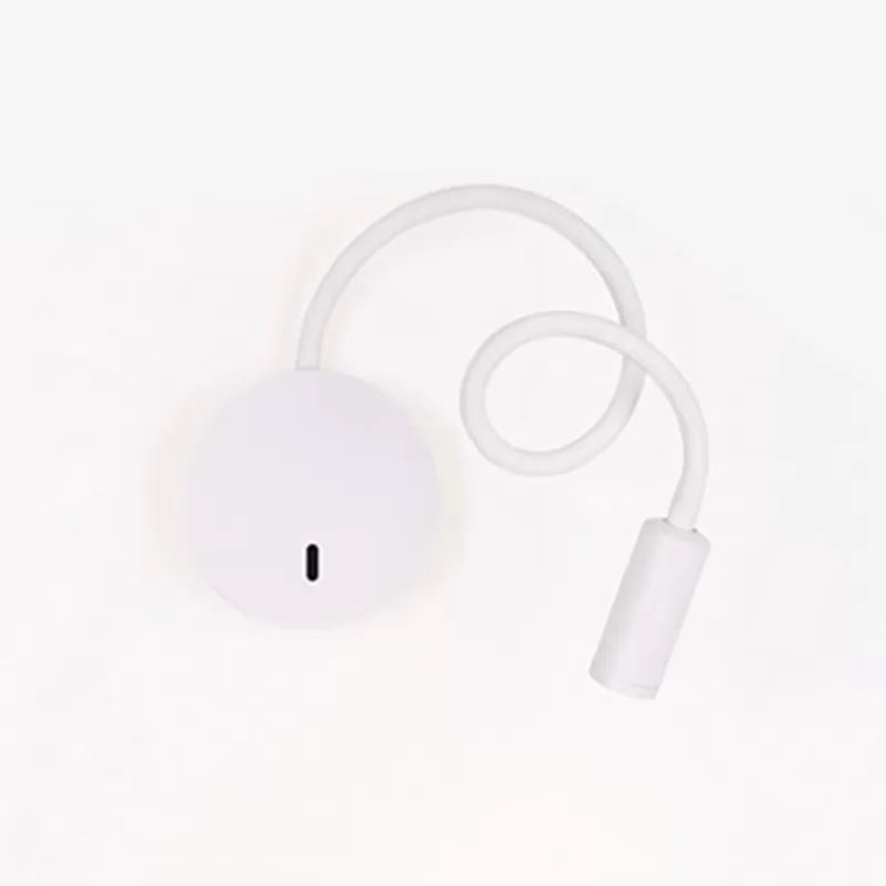 Contemporary Style Cylinder Wall Mounted Light Metal 1 Light Reading Wall Light