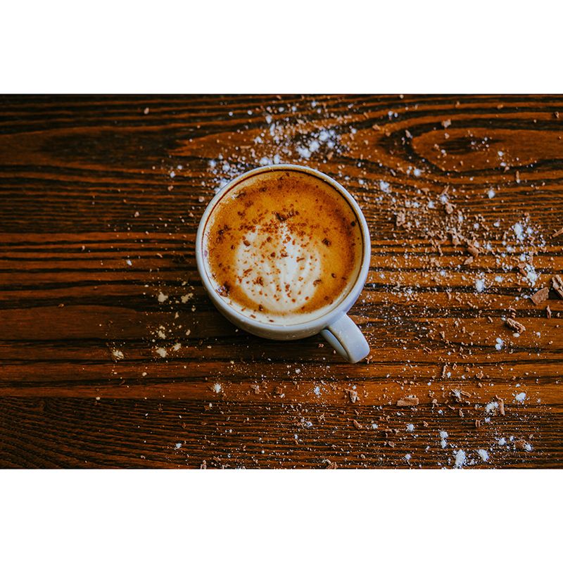 Coffee Mural Decal Contemporary Washable Coffe Shop Wall Decor, Custom-Made