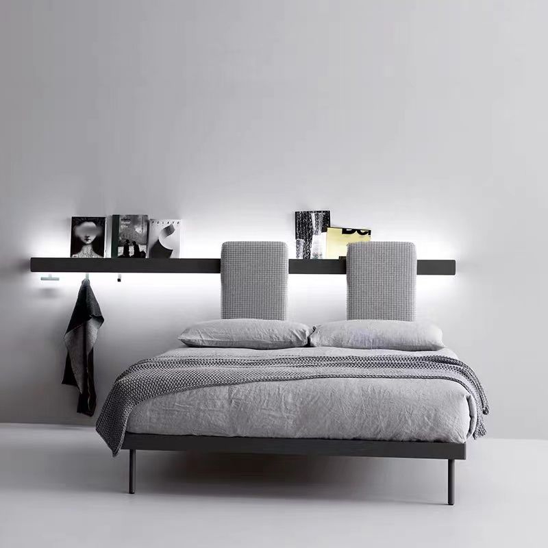 Rechteck Wandleuchte moderne LED -LED -Schlafzimmer -Wandlampenvorrichtung (ohne Ornamente)