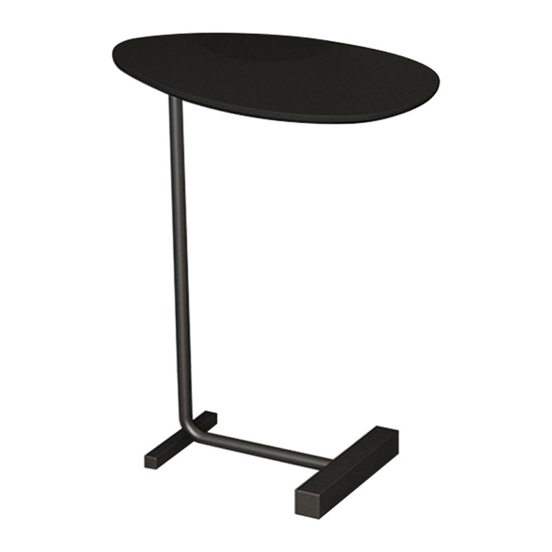 23.6inch Tall Modern C Corner Table Solid Wood Side End Table
