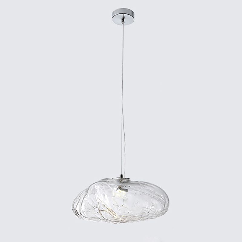 Style moderne suspendu éclairage de pendentif en verre créatif pour le salon