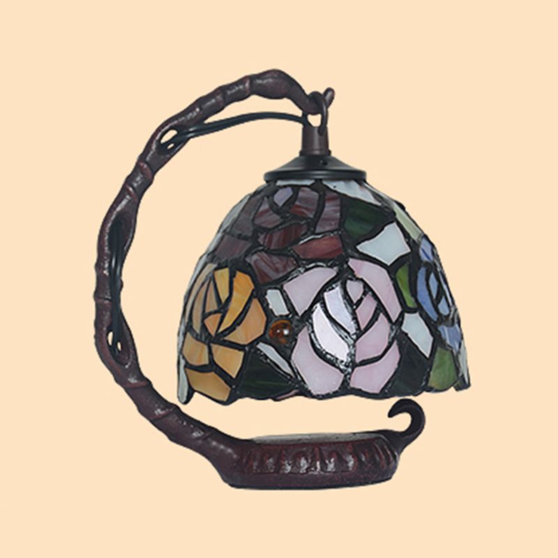 Tenue d'art tachée lampe de nuit ombragée
