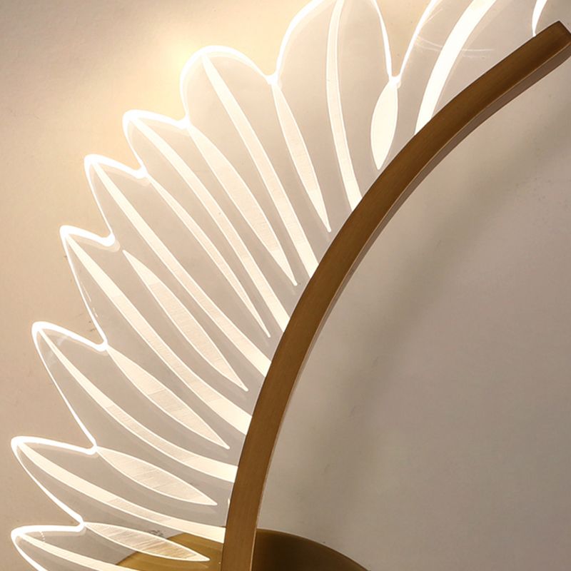 Contemporary Geometric Sconce Lights Metal Wall Mount Light Fixture