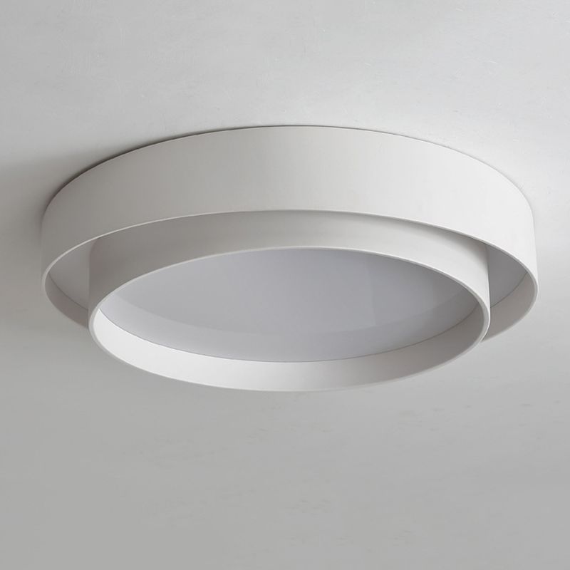 Ultra-thin LED Lamp Flush Mount Ceiling Light with Iron Art for Corridor