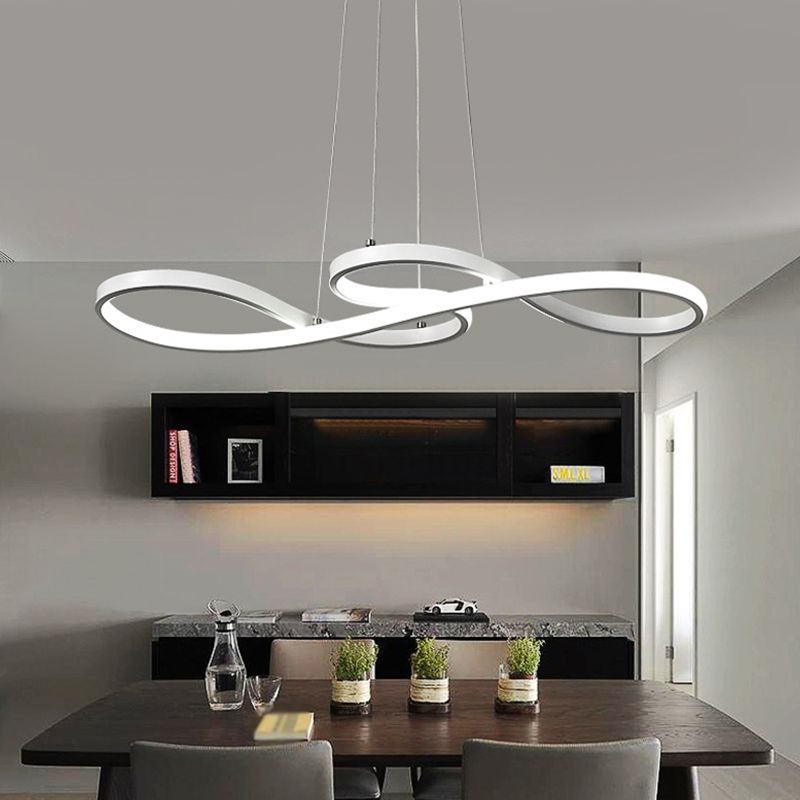 Metal Ceiling Hung Fixtures Contemporary Pendant Lighting for Dining Room