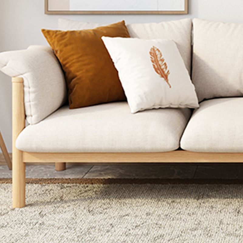 Zeitgenössisches Quadratarm Standard -Sofa mit Stirnkissen für Wohnzimmer, Wohnung