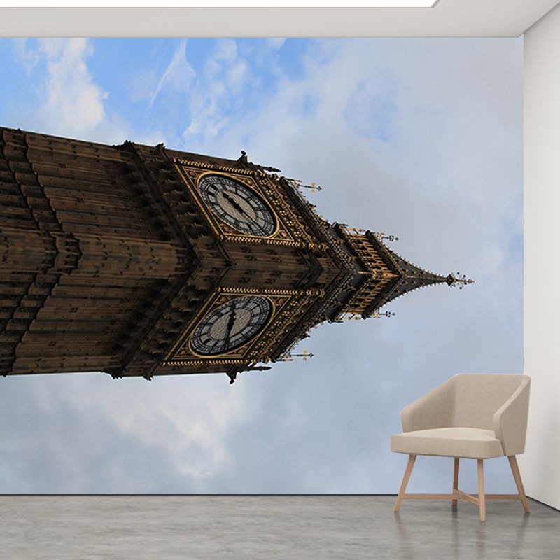 Contemporary Style Building Scene Mural Decal Home Decor, Made to Measure