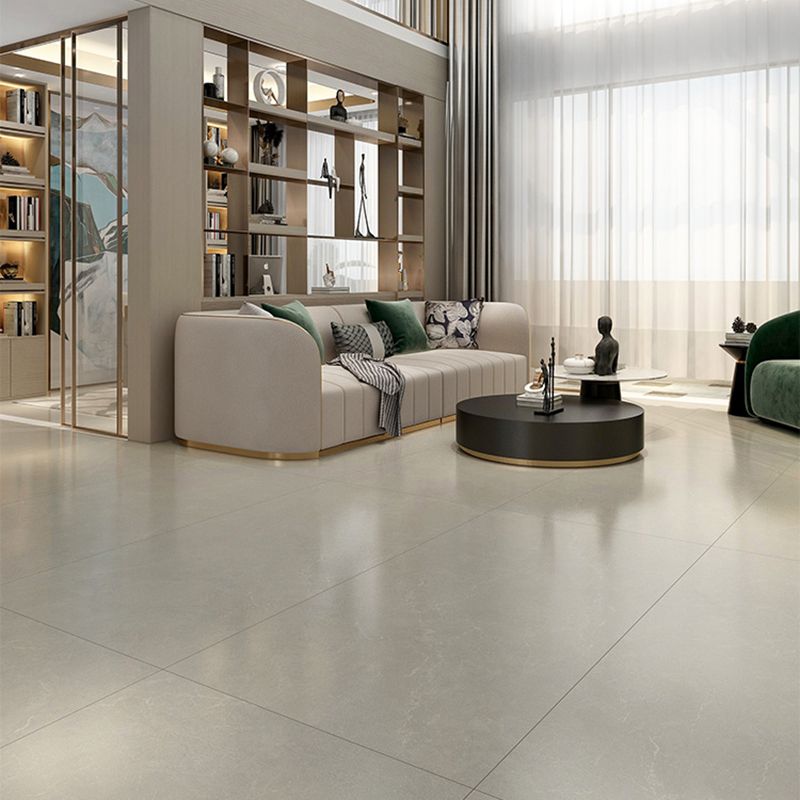 Rectangular Floor Tile Vintage Matte Gray Floor and Wall Tile