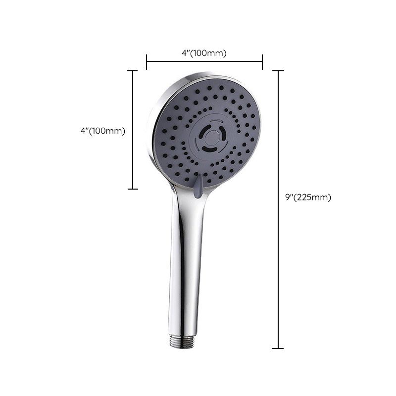 Modern Bathroom Shower Head Metal Handheld Shower Head with Adjustable Spray Pattern