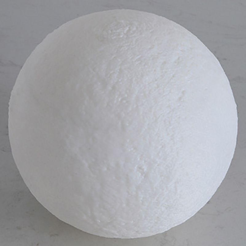 White Plastic Shade Chandelier Lighting Fixture Simple Pendant Light for Living Room