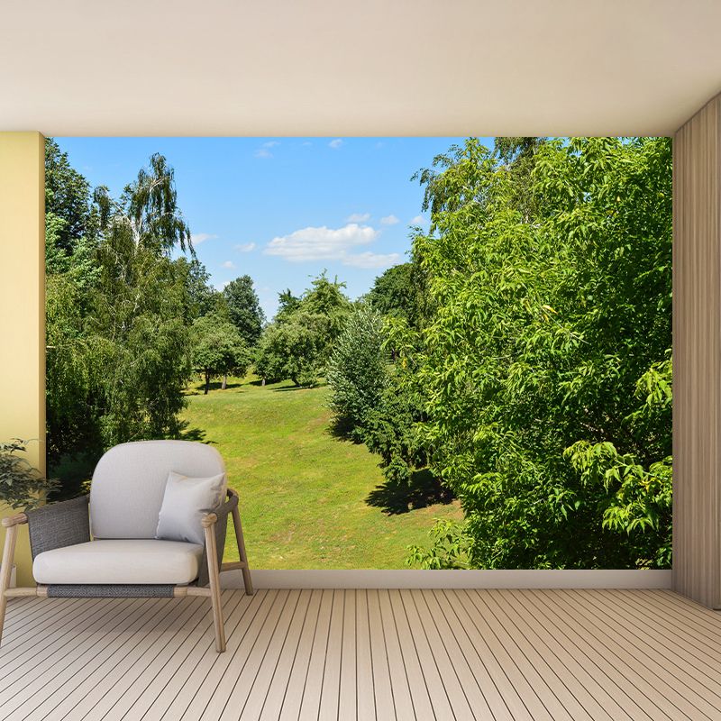 Environment Friendly Forest Murals Sleeping Room Wall Murals