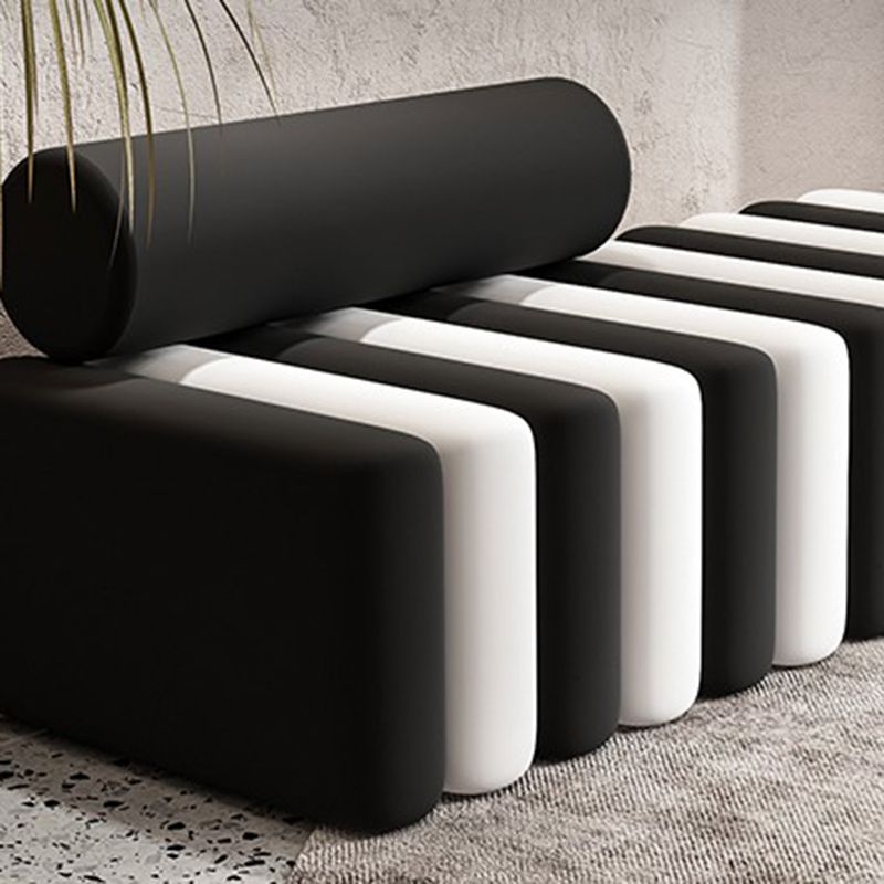 Velvet Contemporary Standard Sofa Armless Sofa for Living Room, Apartment