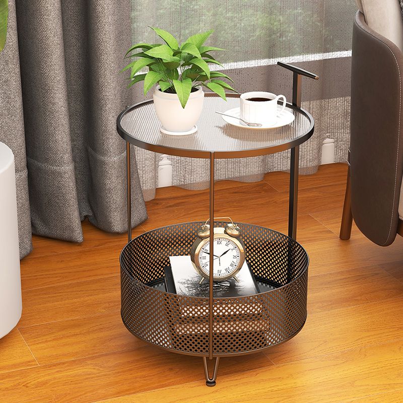 Modernistic 3 Legs Round Side End Table Living Room Accent Side Table