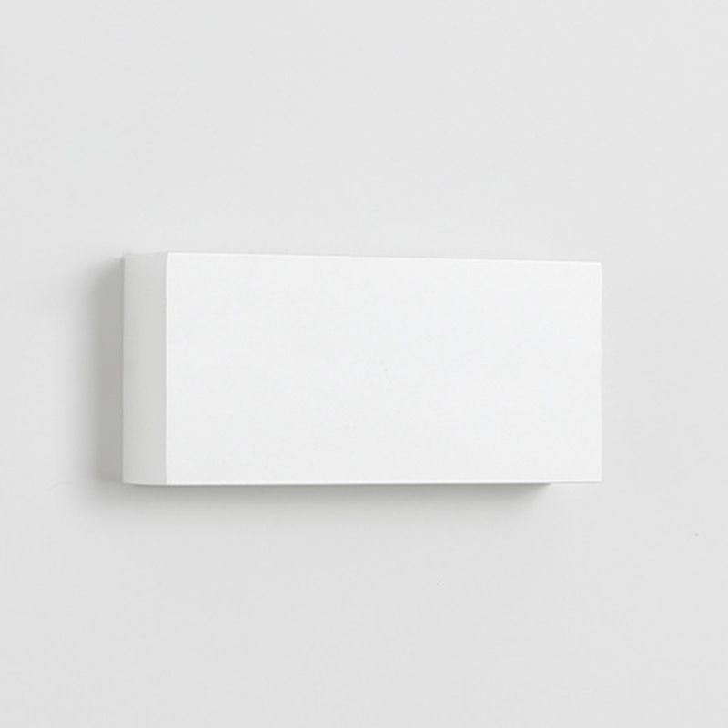 2-Light Rectangular Sconce Light Modern Metal Sconce Light Fixture