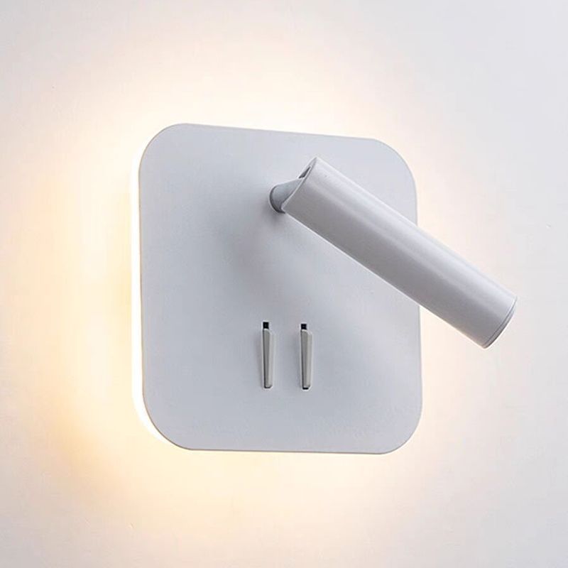 Moderner minimalistischer Stil Lesen Wandleuchte 2 Lichter Lesen Wandlampe für Schlafzimmer