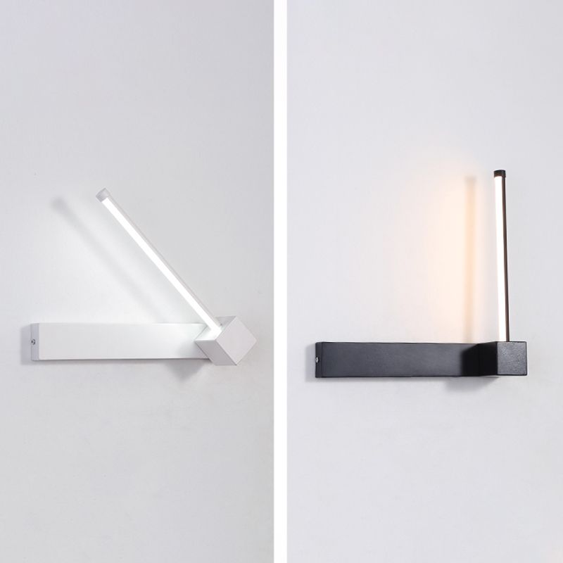 1-Light Geometric Wall Mounted Lighting Modern Style Metal Wall Lighting Fixtures