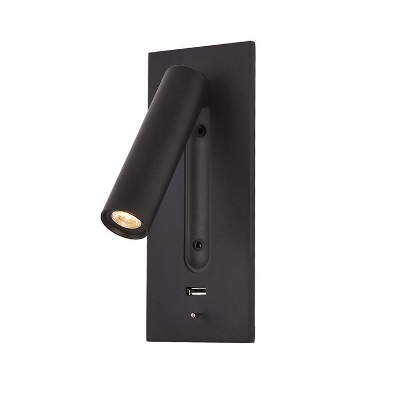 Lámpara de lectura de cabecera de luz de pared de estilo de pared de estilo moderno para cafetería de dormitorio de hotel