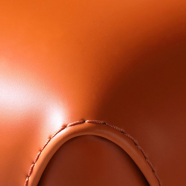 Faux Leather Armless Dining Chairs Modern Home Dining Side Chair