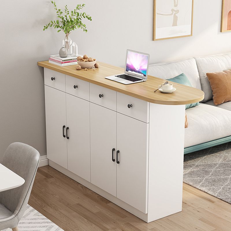 Contemporary Style Wood Specialty Bar Stool Table for Dining Room