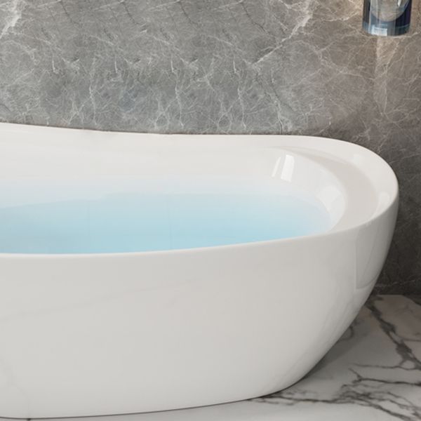 Antique Finish Soaking Modern Bath Stand Alone Oval Bath Tub