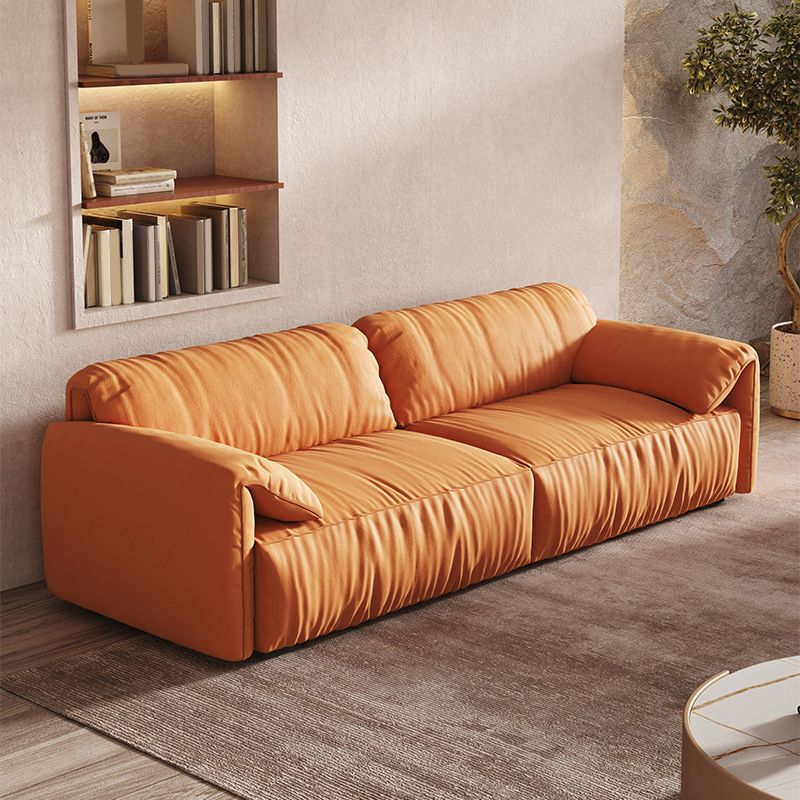 Contemporary Stationary Living Room Seating Pillow Top Arm Cushions Sofa