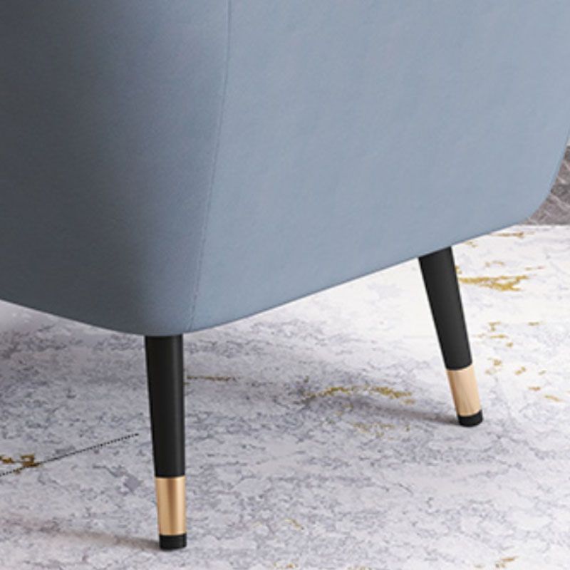 Indoor Faux Leather Dining Arm Chair Upholstered Parsons Chair with 4 Legs