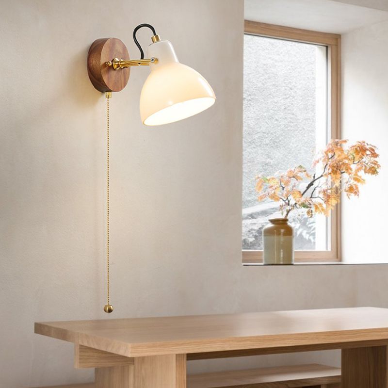 Dome Shape Sconce Light Fixture Modern Style Wall Sconce Lighting for Living Room