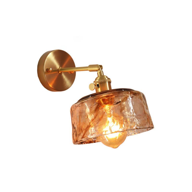 Geometrische Wandleuchten Industrielle Wandleuchten Metall 1 Leichte Leuchten für das Wohnzimmer