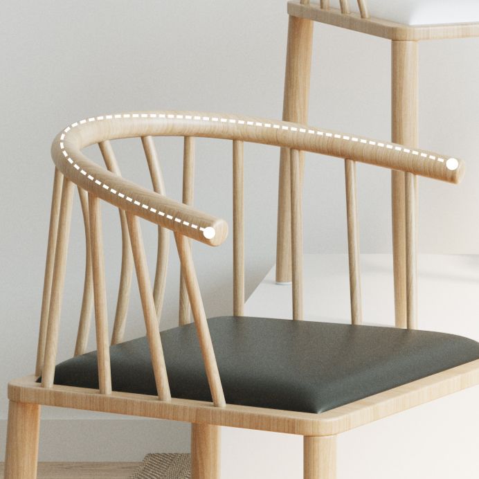 Contemporary Metal Dining Room Chairs Upholstered Armchair for Home Use