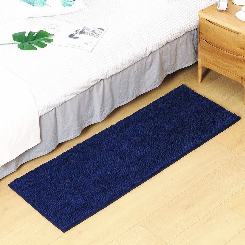 Relaxing Bedroom Rug Multi Colored Plain Area Carpet Synthetics Non-Slip Backing Pet Friendly Indoor Rug