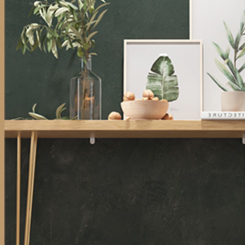 Rectangle Shape Contemporary Console Table Natural Console Sofa Table