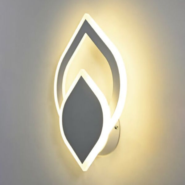 Einzigartiger Schatten 1-Licht Wandleuchte moderne Metallwandhalterung Leuchte