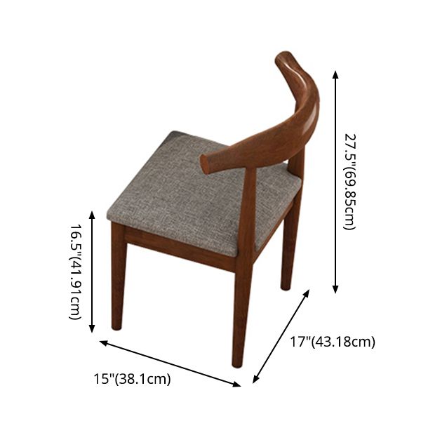 Modern Style Solid Wood Top Dining Furniture Set with Rectangle Shape Dining Table Furniture