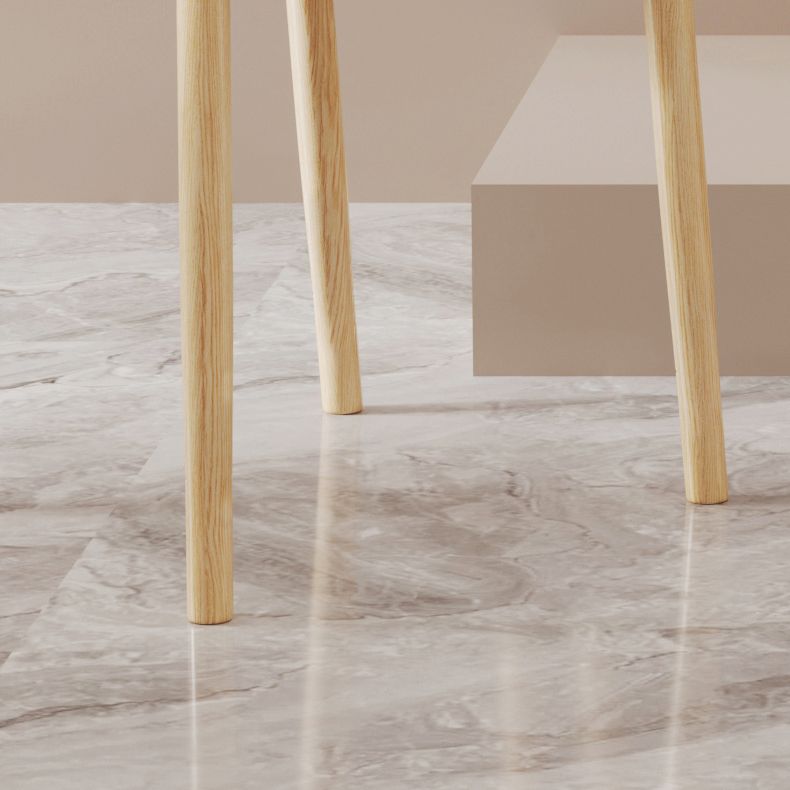 Chaise d'appoint contemporaine pour la maison, chaise de salle à manger en métal à dossier Parsons pour un usage domestique
