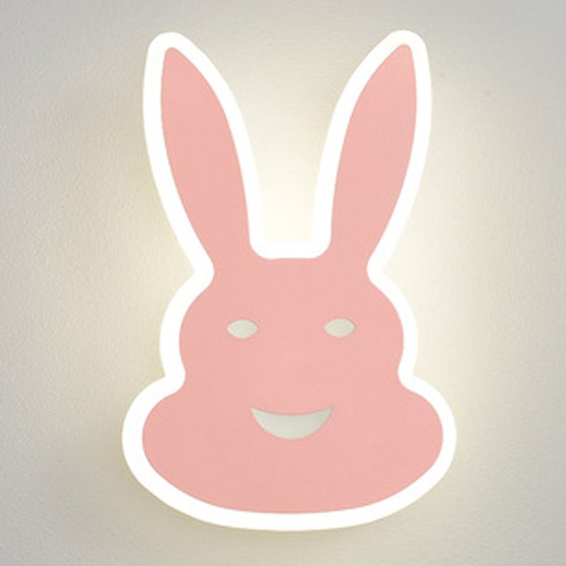 Unique Shade Single Light Wall Sconce Kids Style Metal Wall Mount Light Fixture