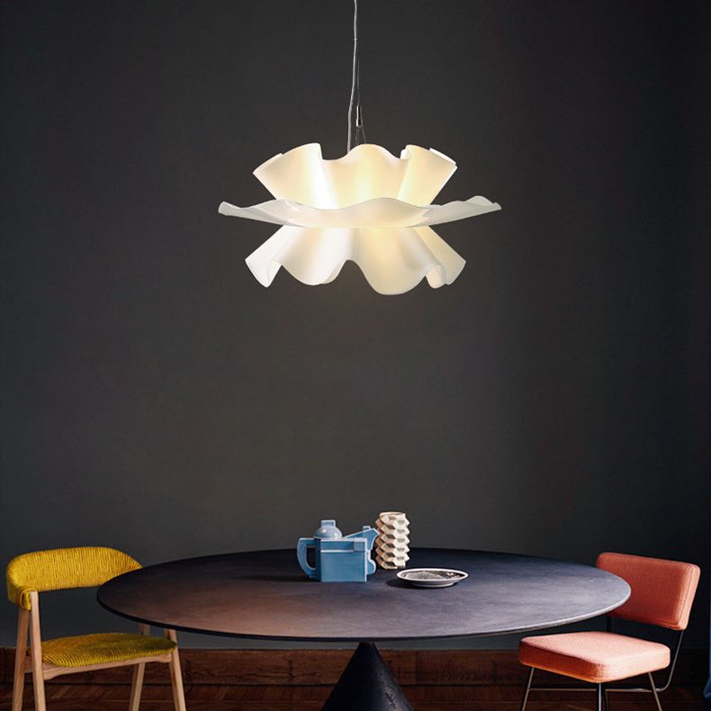 Contemporary 1 Head Acrylic Pendant Light Fitting Suspension Lighting Fixture for Cafe