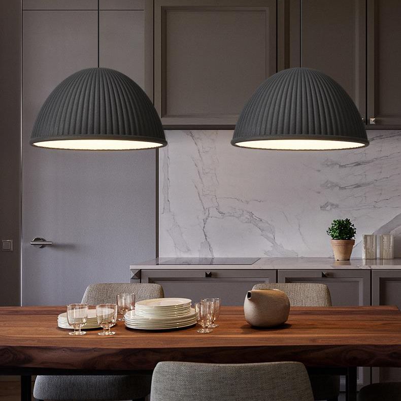 Macaron nordique Macaron suspendu dôme en forme de pendentif pour le restaurant du salon