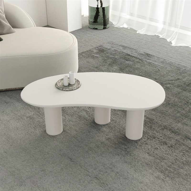 Modern 3 Legs Coffee Table Slate Coffee Table for Living Room